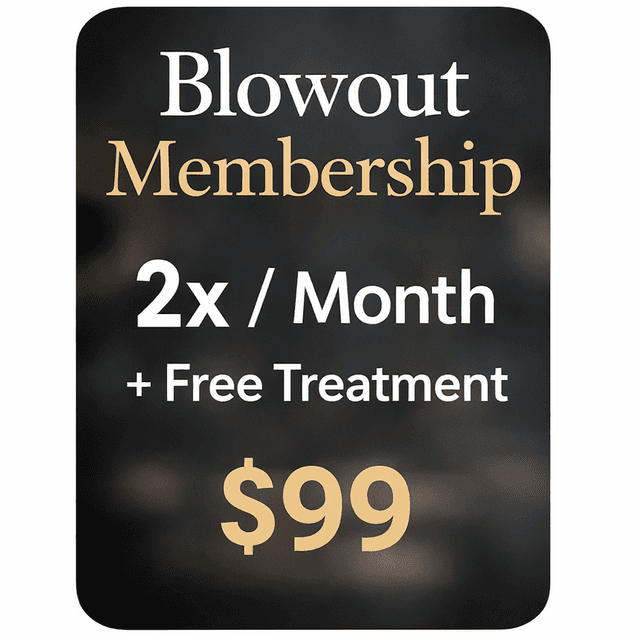Straight & Wavy Blowout Membership at Salon EFX in Silver Spring, MD